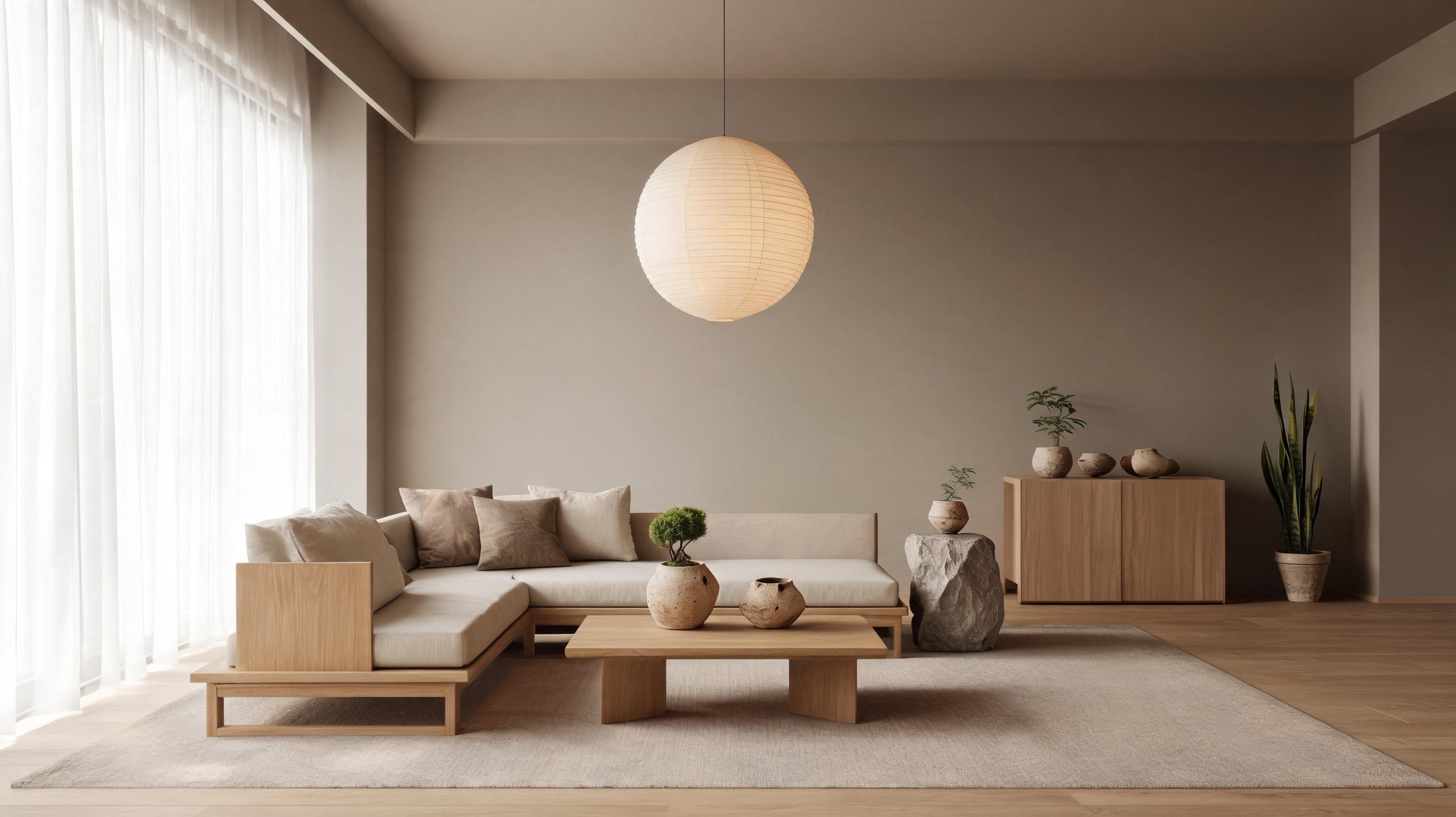 Japandi example render