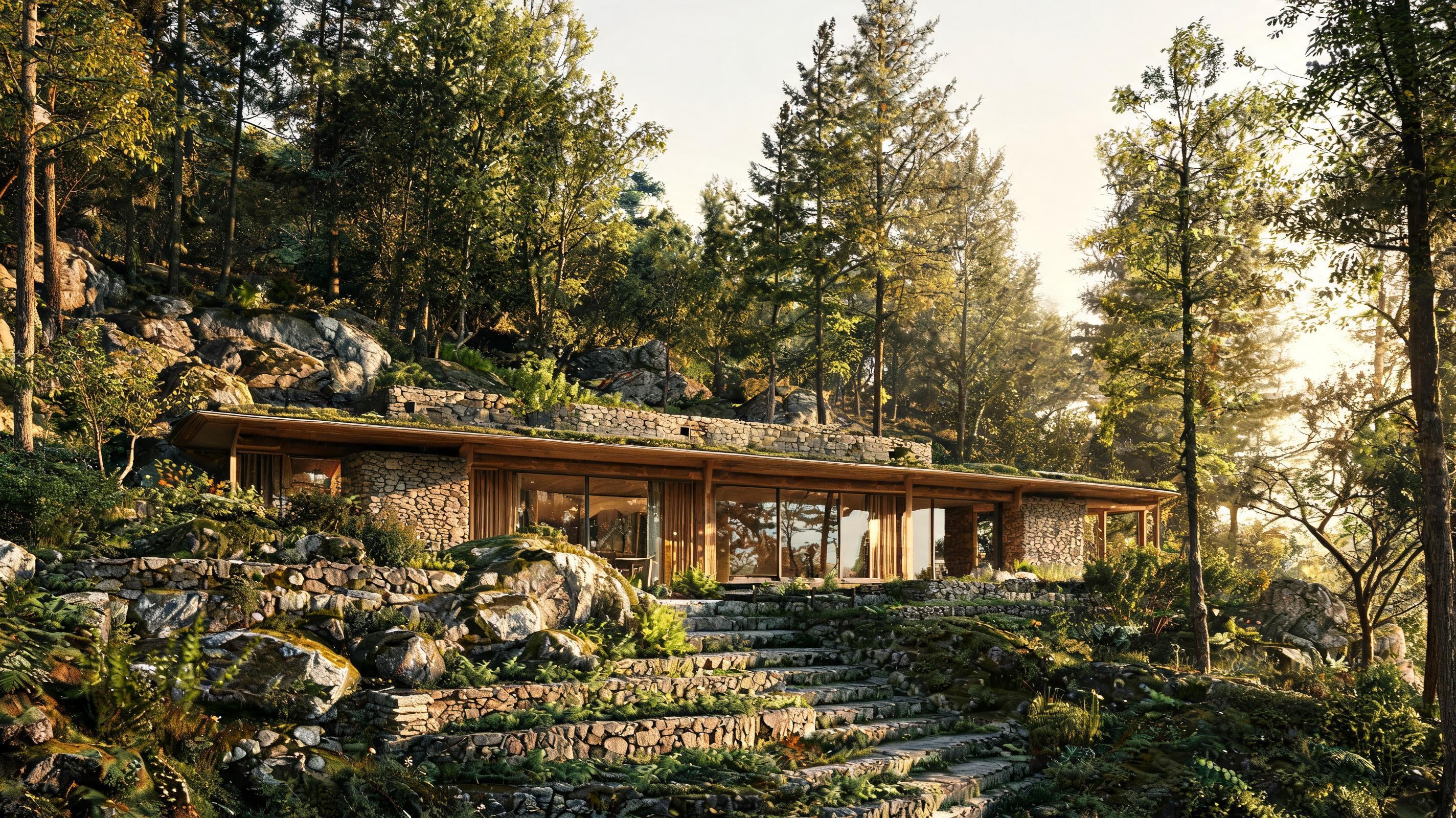 Organic Architecture example render