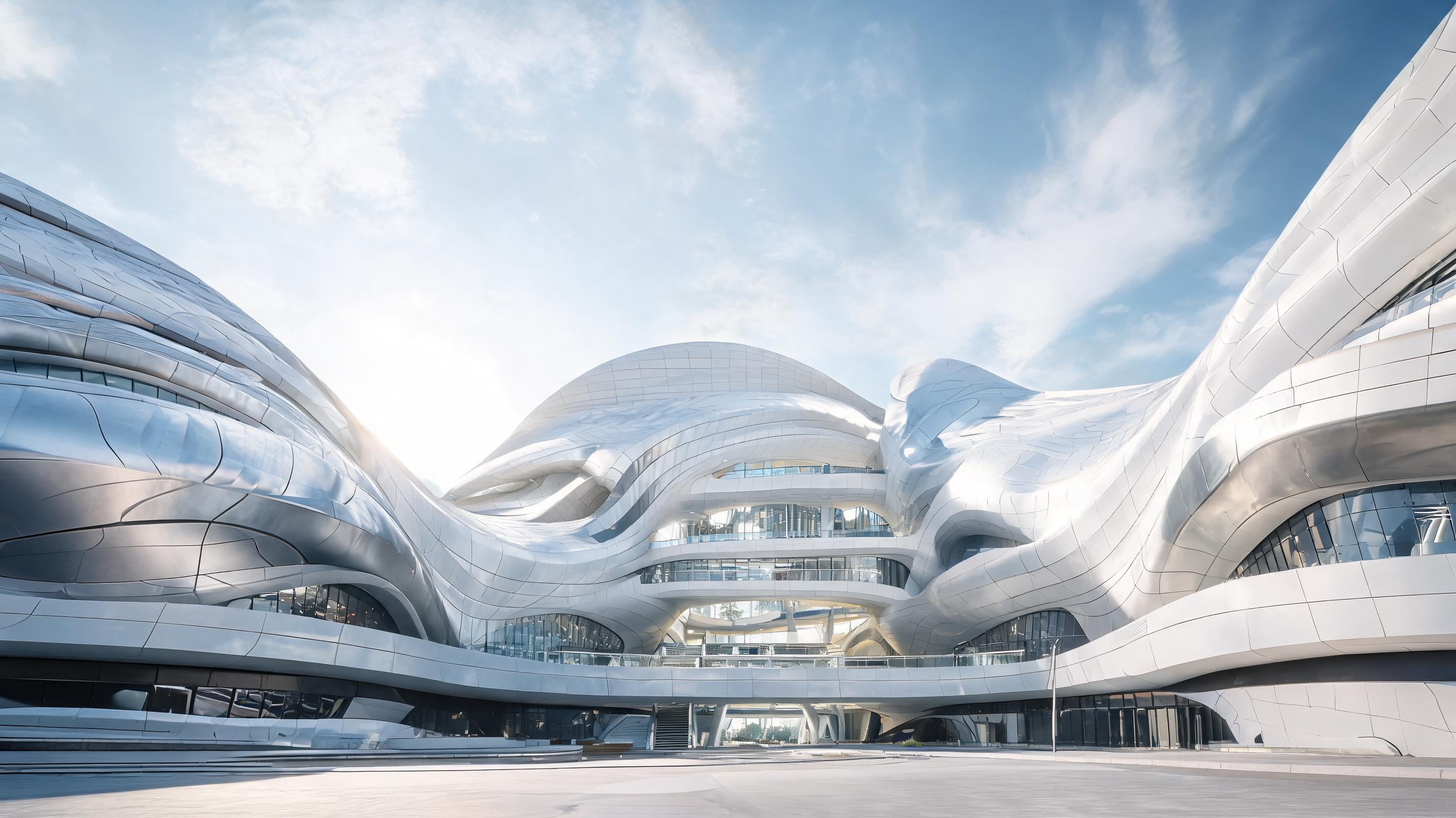 Parametric Futurism example render