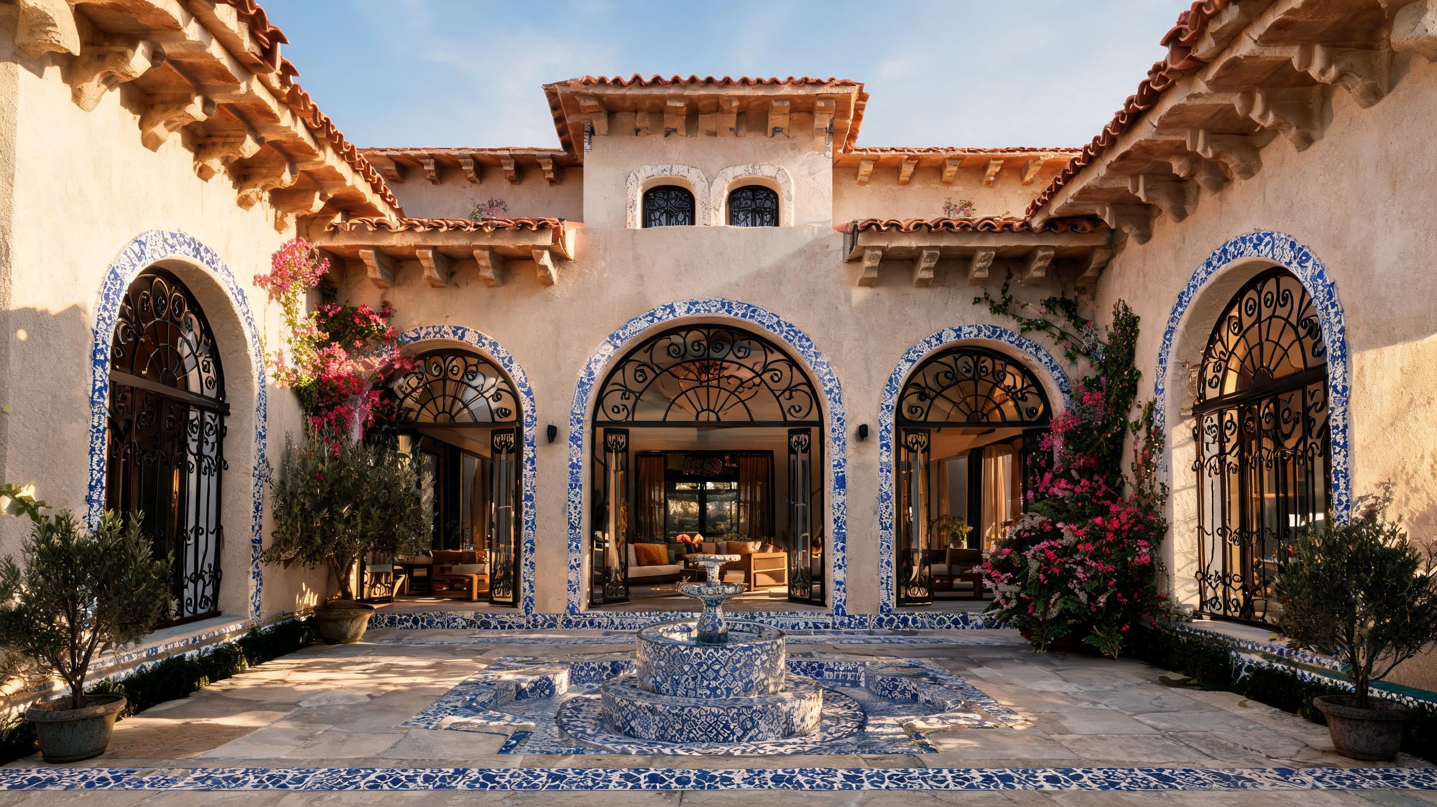 Mediterranean Revival example render