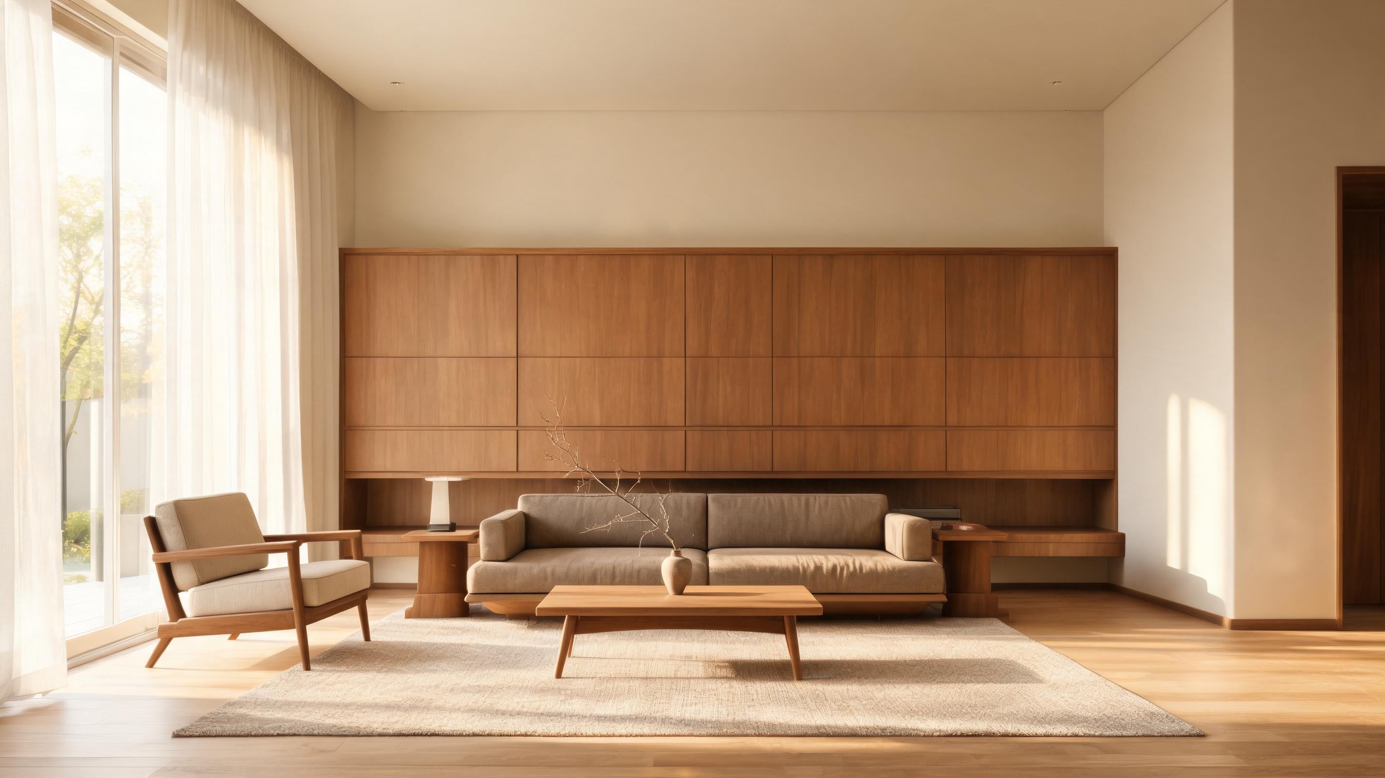 Mid-Century Modern example render