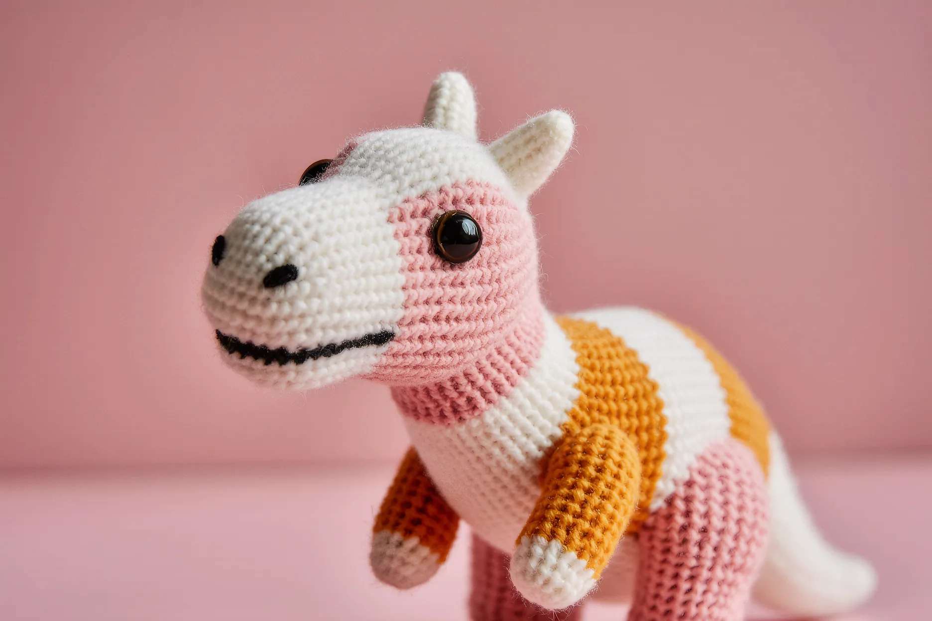 Knitted Dinosaur