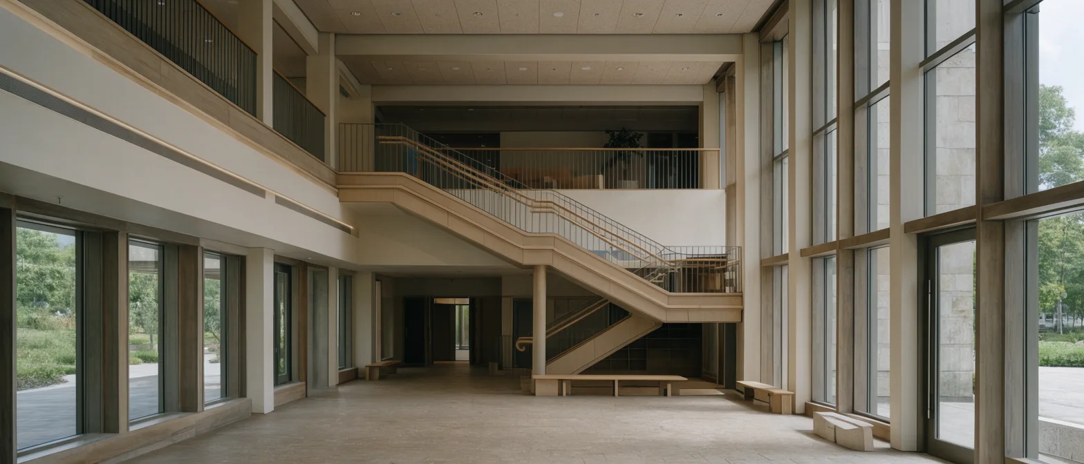 Detailed architectural render generated from the sketch with materials and lighting