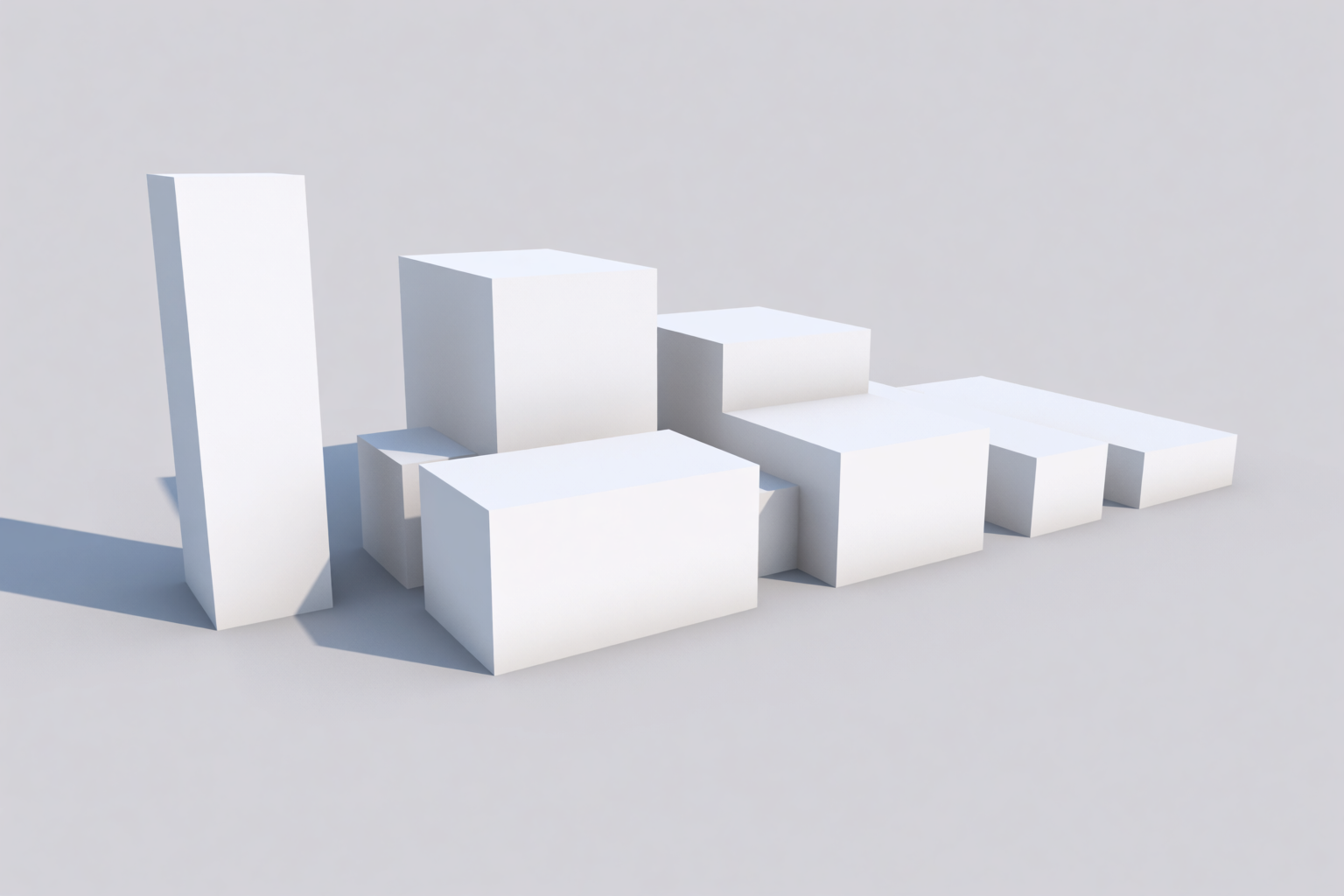 Concept and massing studies with Krea 2