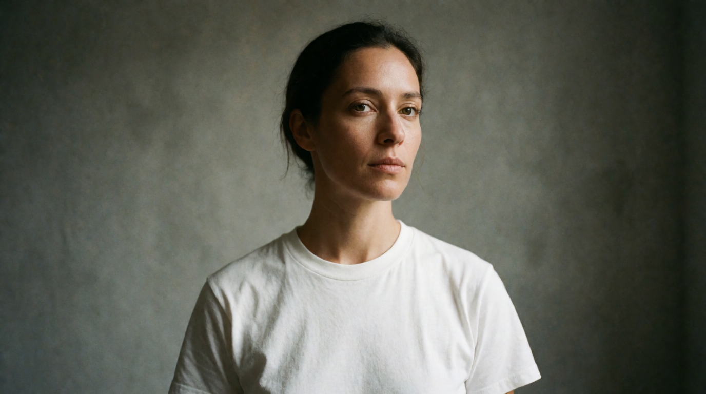 Portrait restyled with a warm cinematic teal-and-orange film grade, a raw Krea 2 generation of the prompt above
