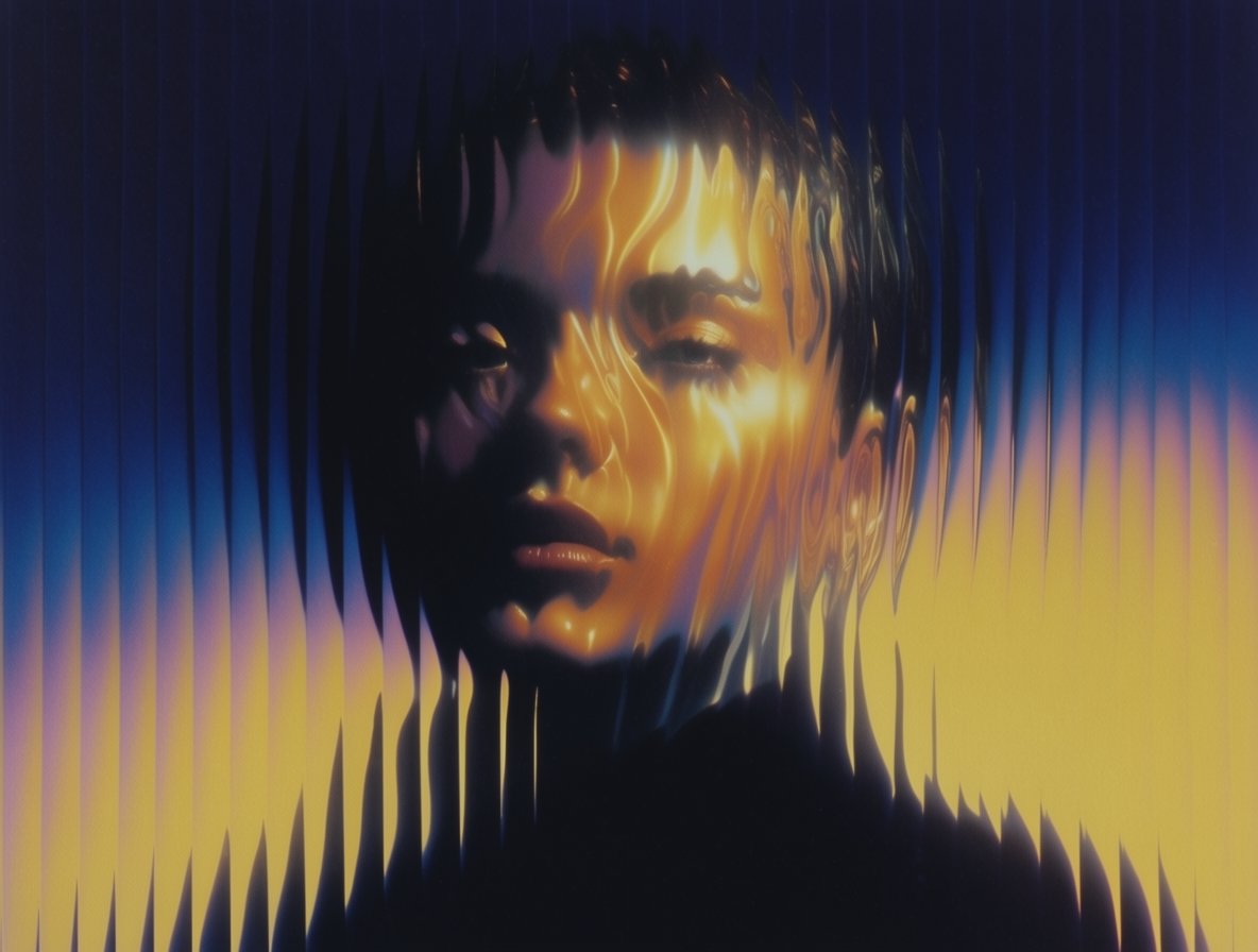 Krea 2 painterly portrait by Yasin Ertan, image one
