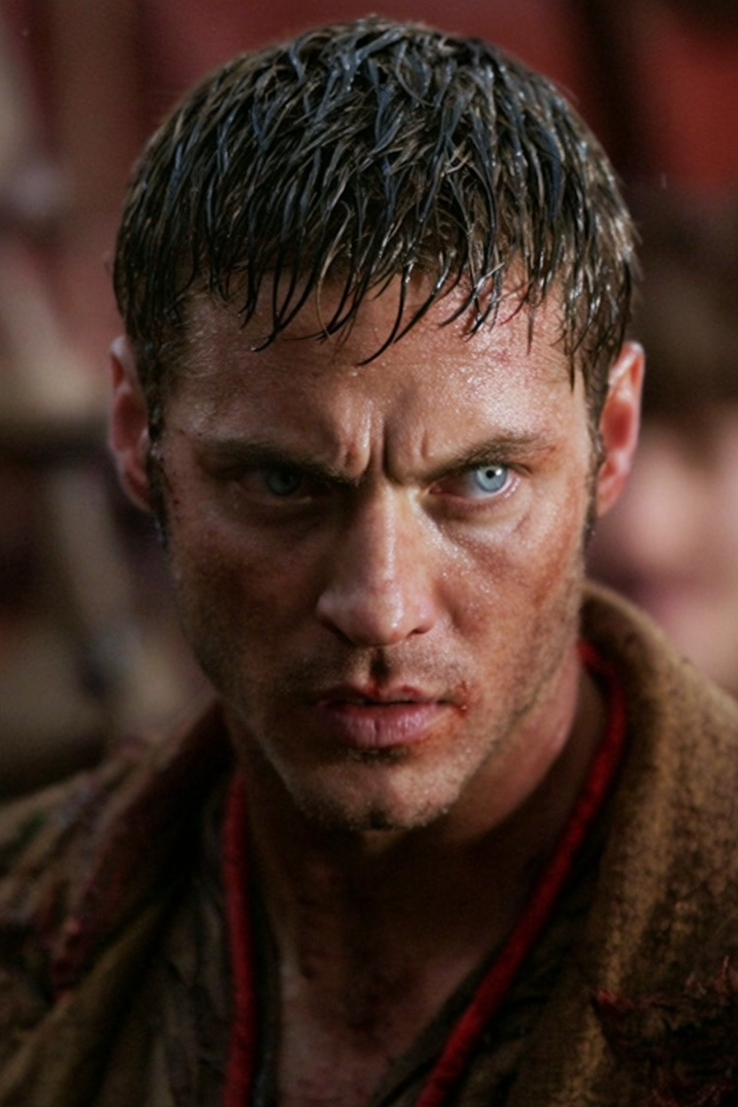 Cinematic still, dramatic scene