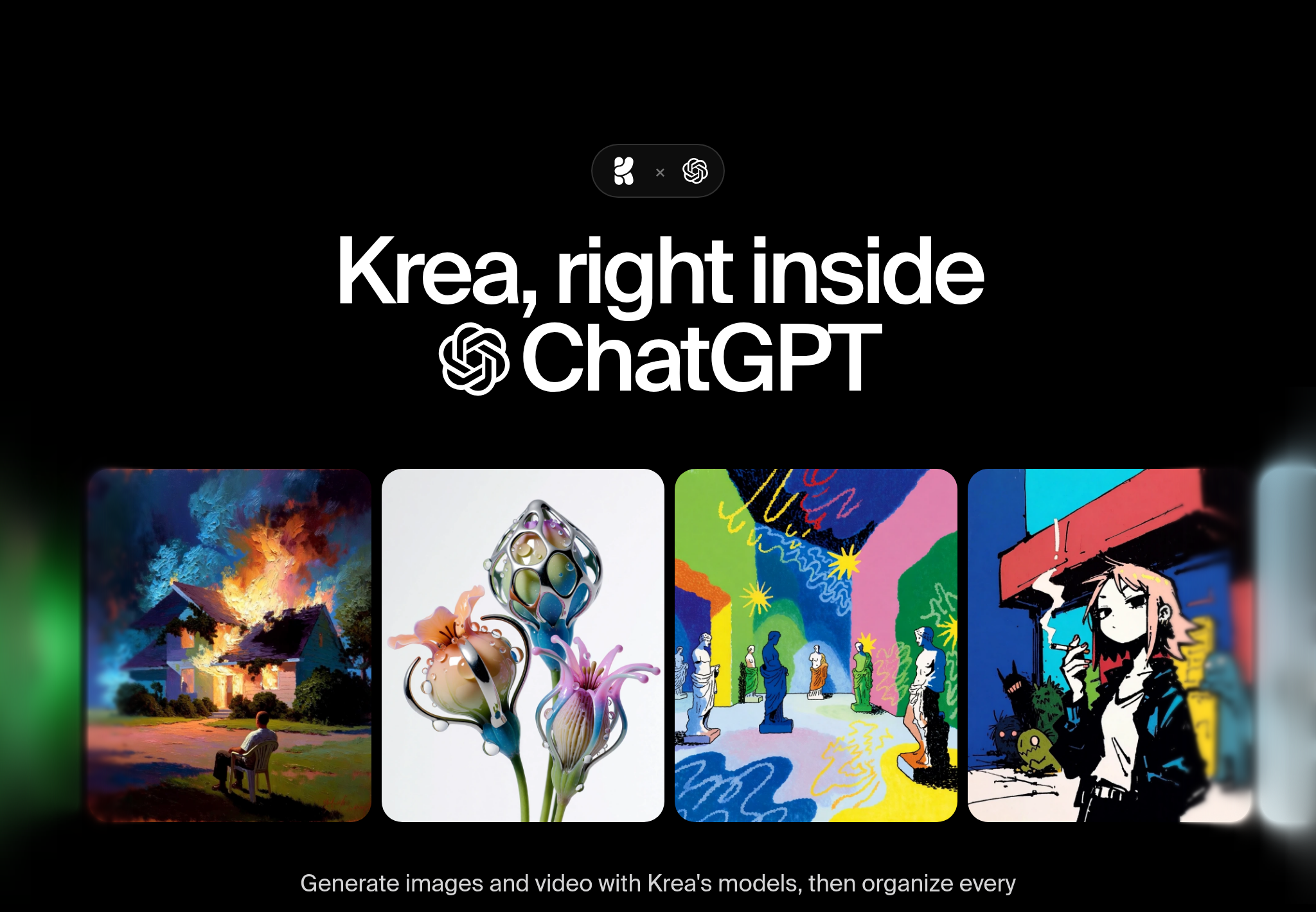 How to Generate AI Images and Videos in ChatGPT with Krea