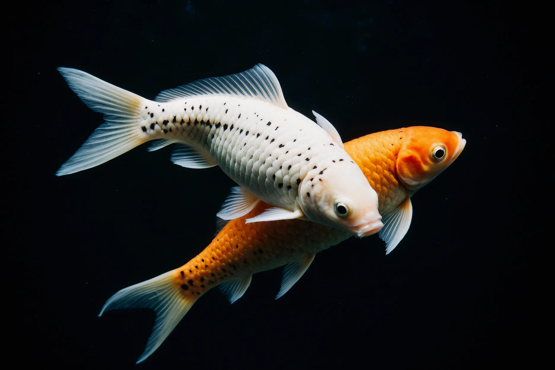 Intertwined Koi