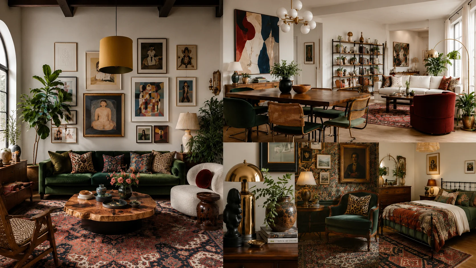 Eclectic Interior Design: 7 Ideas and AI Prompts for 2026