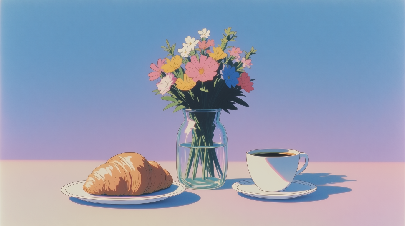 Flower arrangement generated with different Complexity slider settings
