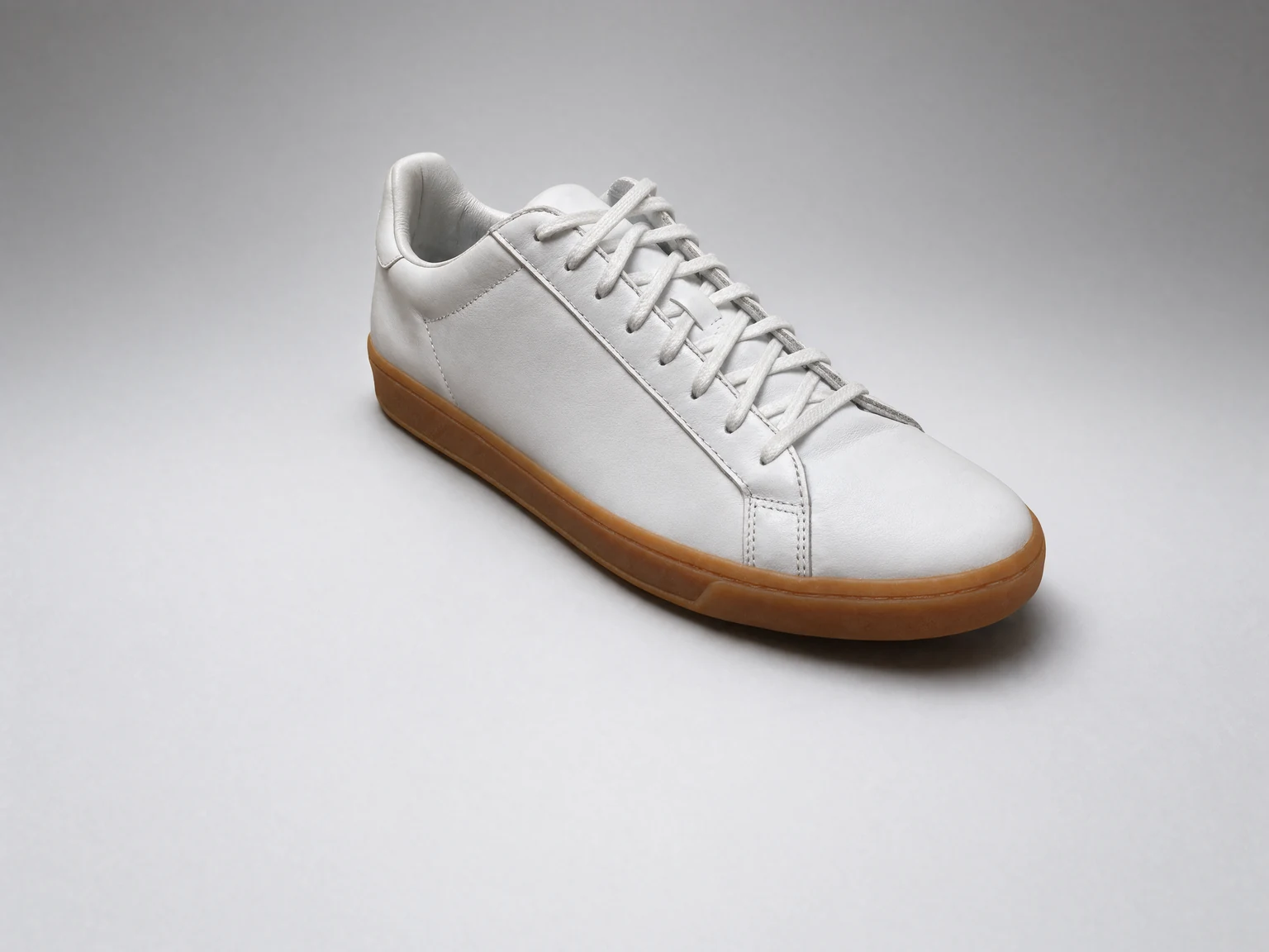 After: Sneaker on a kitchen table moved to a studio sweep