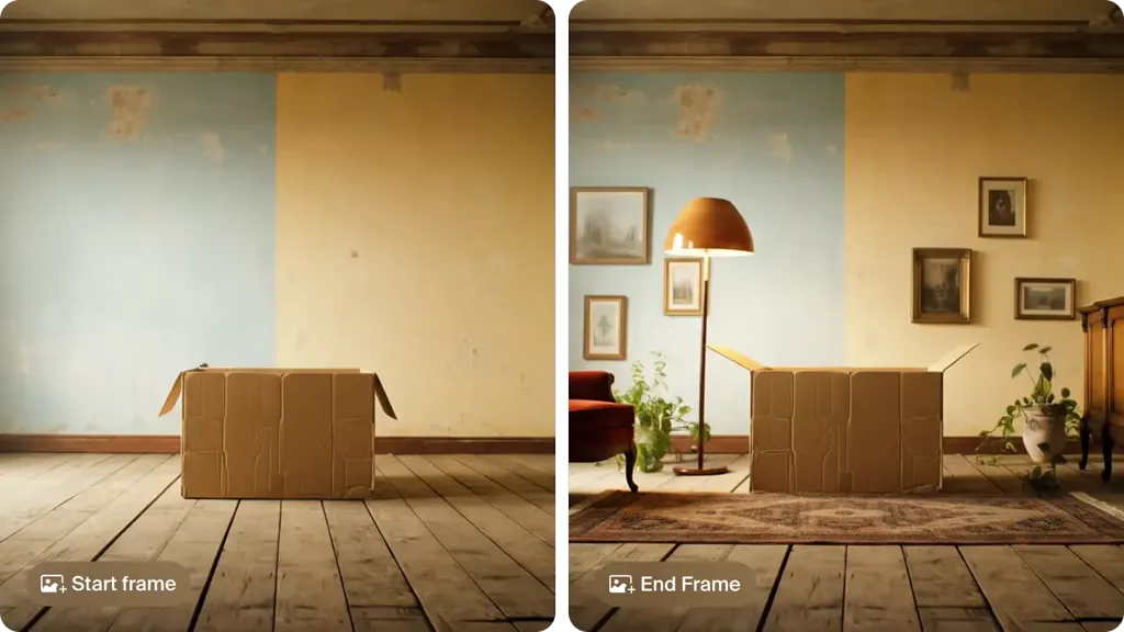 UI for generating AI images with different aspect ratios in Krea